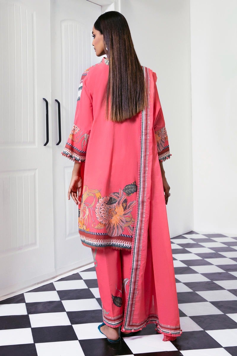 Sana Safinaz Mahay Printed Lawn Unstitched 3Pc Suit H231-006B-AG