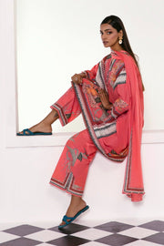 Sana Safinaz Mahay Printed Lawn Unstitched 3Pc Suit H231-006B-AG