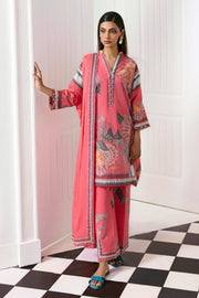 Sana Safinaz Mahay Printed Lawn Unstitched 3Pc Suit H231-006B-AG