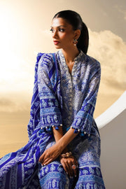 Sana Safinaz Mahay Embroidered Lawn Unstitched 3Pc Suit H231-008A-Cl