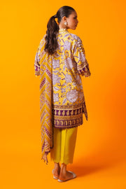 Sana Safinaz Mahay Embroidered Lawn Unstitched 3Pc Suit H231-008B-Cl