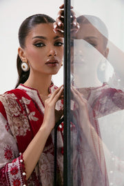 Sana Safinaz Mahay Embroidered Lawn Unstitched 2Pc Suit H231-009A-Bl