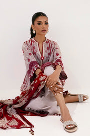 Sana Safinaz Mahay Embroidered Lawn Unstitched 2Pc Suit H231-009A-Bl