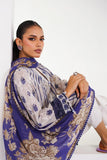 Sana Safinaz Mahay Embroidered Lawn Unstitched 2Pc Suit H231-009B-Bl