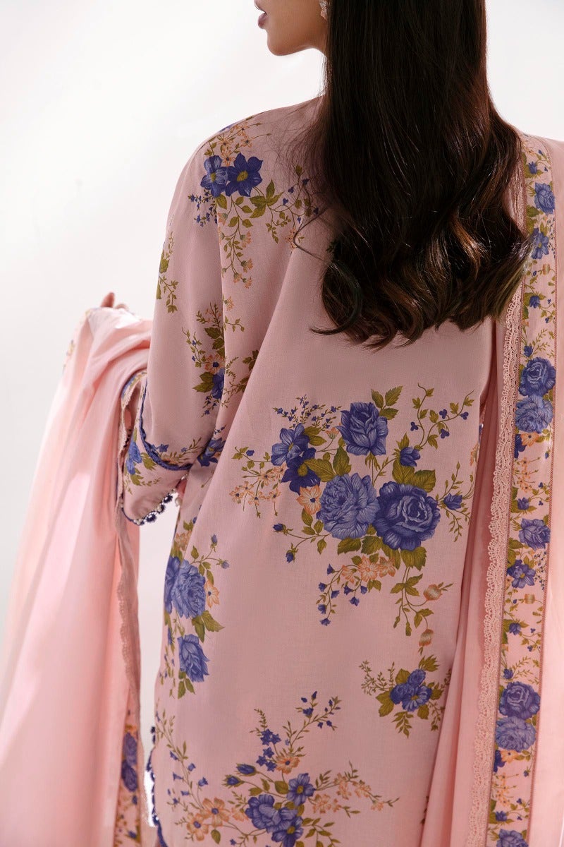 Sana Safinaz Mahay Printed Lawn Unstitched 3Pc Suit H231-010B-AG