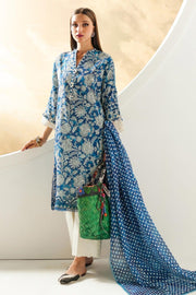 Sana Safinaz Mahay Embroidered Lawn Unstitched 2Pc Suit H231-011B-BG