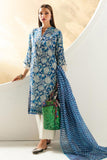 Sana Safinaz Mahay Embroidered Lawn Unstitched 2Pc Suit H231-011B-BG