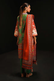 Sana Safinaz Mahay Embroidered Lawn Unstitched 3Pc Suit H231-012A-CG