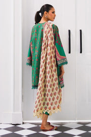 Sana Safinaz Mahay Embroidered Lawn Unstitched 3Pc Suit H231-015B-Cl