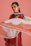 Sana Safinaz Mahay Embroidered Lawn Unstitched 2Pc Suit H231-017A-BG