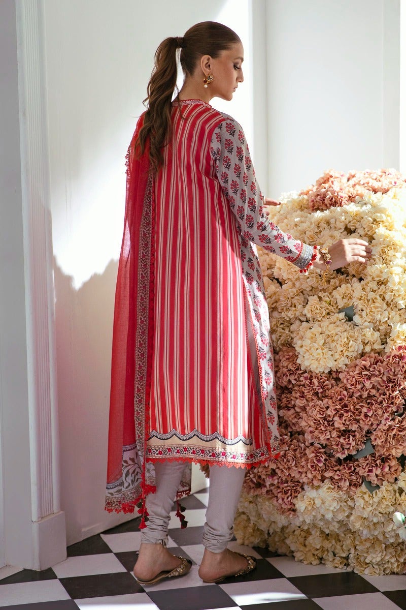 Sana Safinaz Mahay Embroidered Lawn Unstitched 2Pc Suit H231-017B-BG
