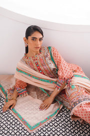 Sana Safinaz Mahay Printed Lawn Unstitched 3Pc Suit H231-018A-AG
