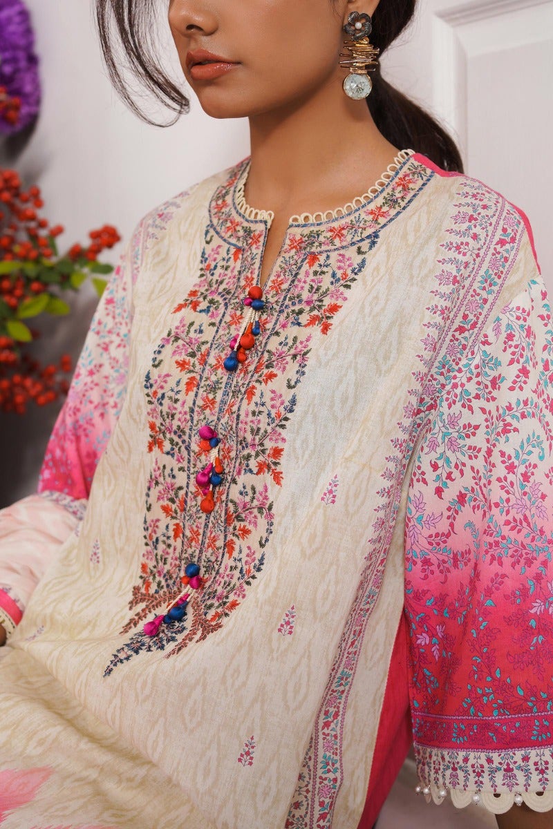 Sana Safinaz Mahay Printed Lawn Unstitched 2Pc Suit H231-019A-G