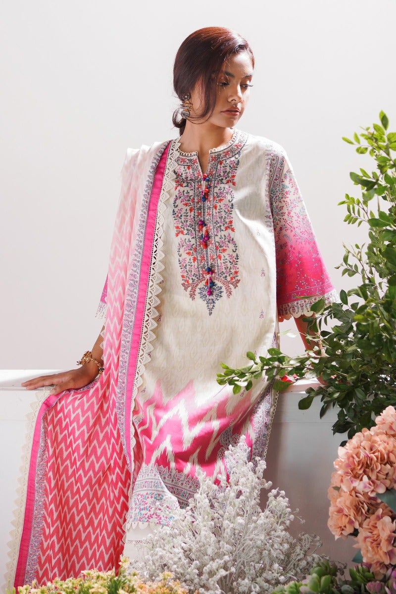 Sana Safinaz Mahay Printed Lawn Unstitched 2Pc Suit H231-019A-G