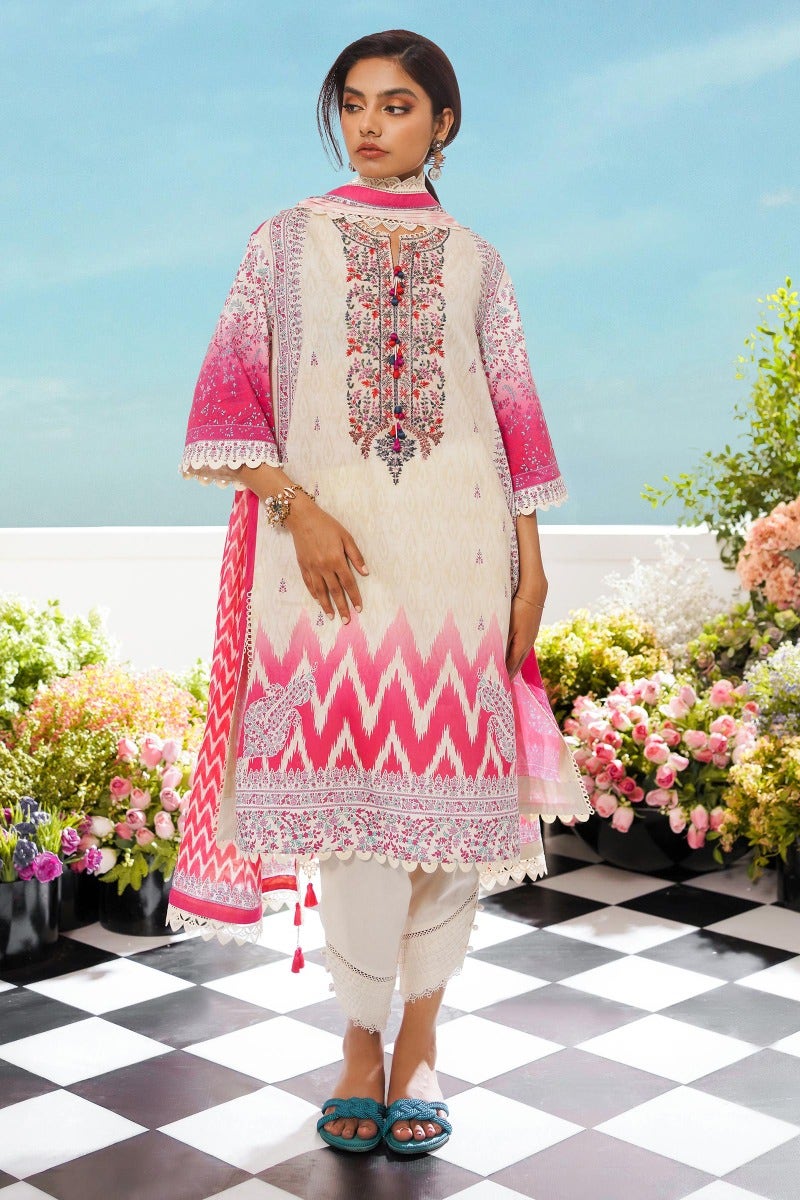 Sana Safinaz Mahay Printed Lawn Unstitched 2Pc Suit H231-019A-G