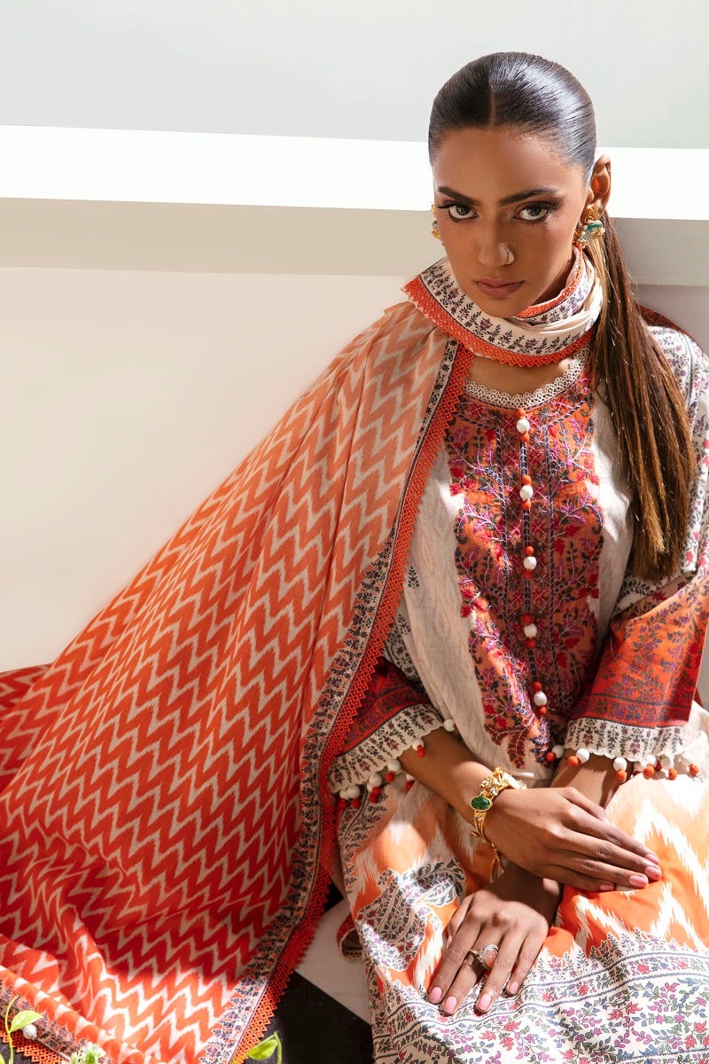 Sana Safinaz Mahay Printed Lawn Unstitched 2Pc Suit H231-019B-G