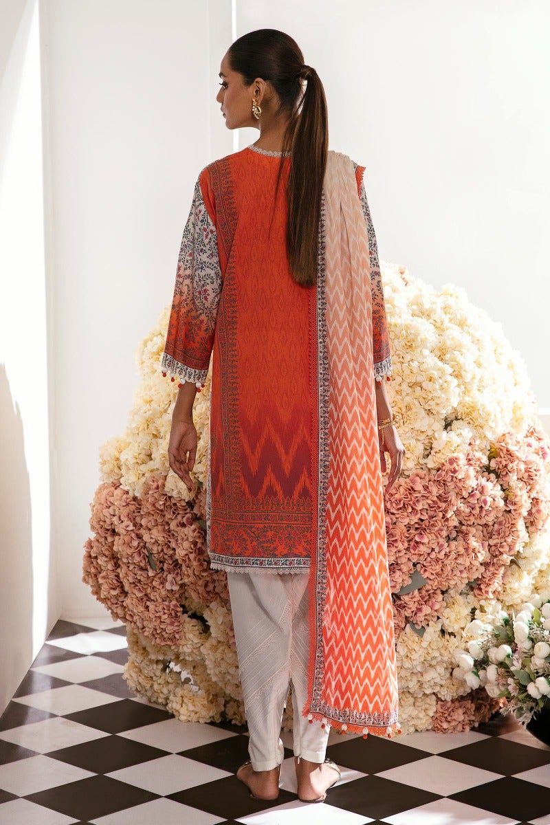 Sana Safinaz Mahay Printed Lawn Unstitched 2Pc Suit H231-019B-G