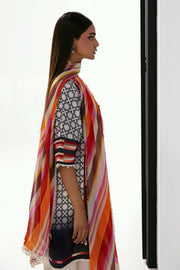 Sana Safinaz Mahay Embroidered Lawn Unstitched 2Pc Suit H231-020A-Bl