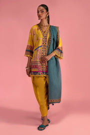 Sana Safinaz Mahay Printed Lawn Unstitched 3Pc Suit H231-022B-AG