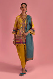 Sana Safinaz Mahay Printed Lawn Unstitched 3Pc Suit H231-022B-AG