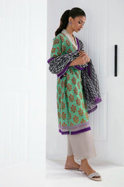 Sana Safinaz Mahay Embroidered Lawn Unstitched 2Pc Suit H231-023B-BG