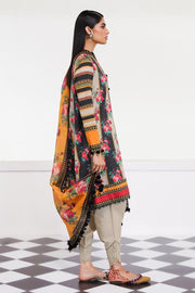 Sana Safinaz Mahay Embroidered Lawn Unstitched 3Pc Suit H231-024B-CG