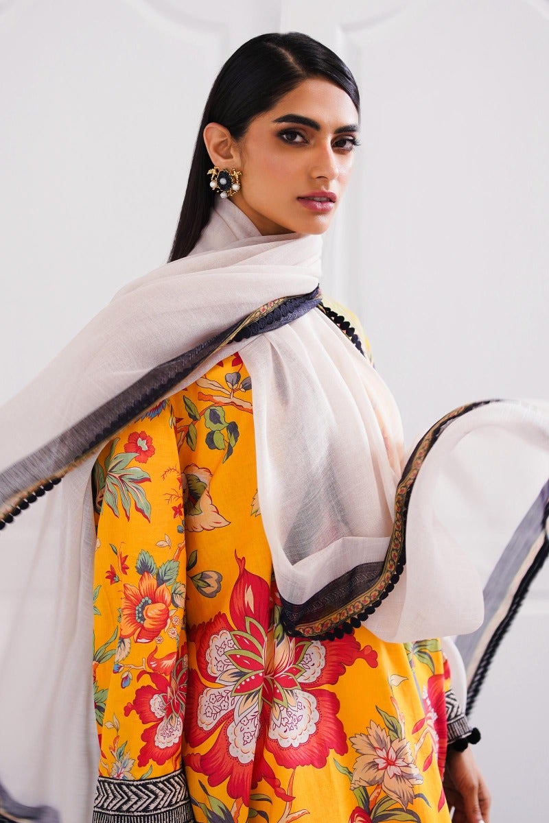 Sana Safinaz Mahay Printed Lawn Unstitched 2Pc Suit H231-025A-G