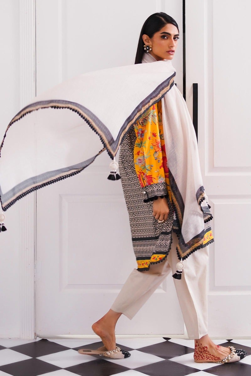 Sana Safinaz Mahay Printed Lawn Unstitched 2Pc Suit H231-025A-G