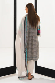 Sana Safinaz Mahay Printed Lawn Unstitched 2Pc Suit H231-025B-G