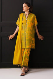 Sana Safinaz Mahay Printed Lawn Unstitched 3Pc Suit H231-026B-AG