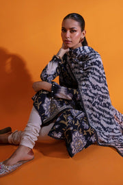 Sana Safinaz Mahay Embroidered Lawn Unstitched 2Pc Suit H231-030A-Bl