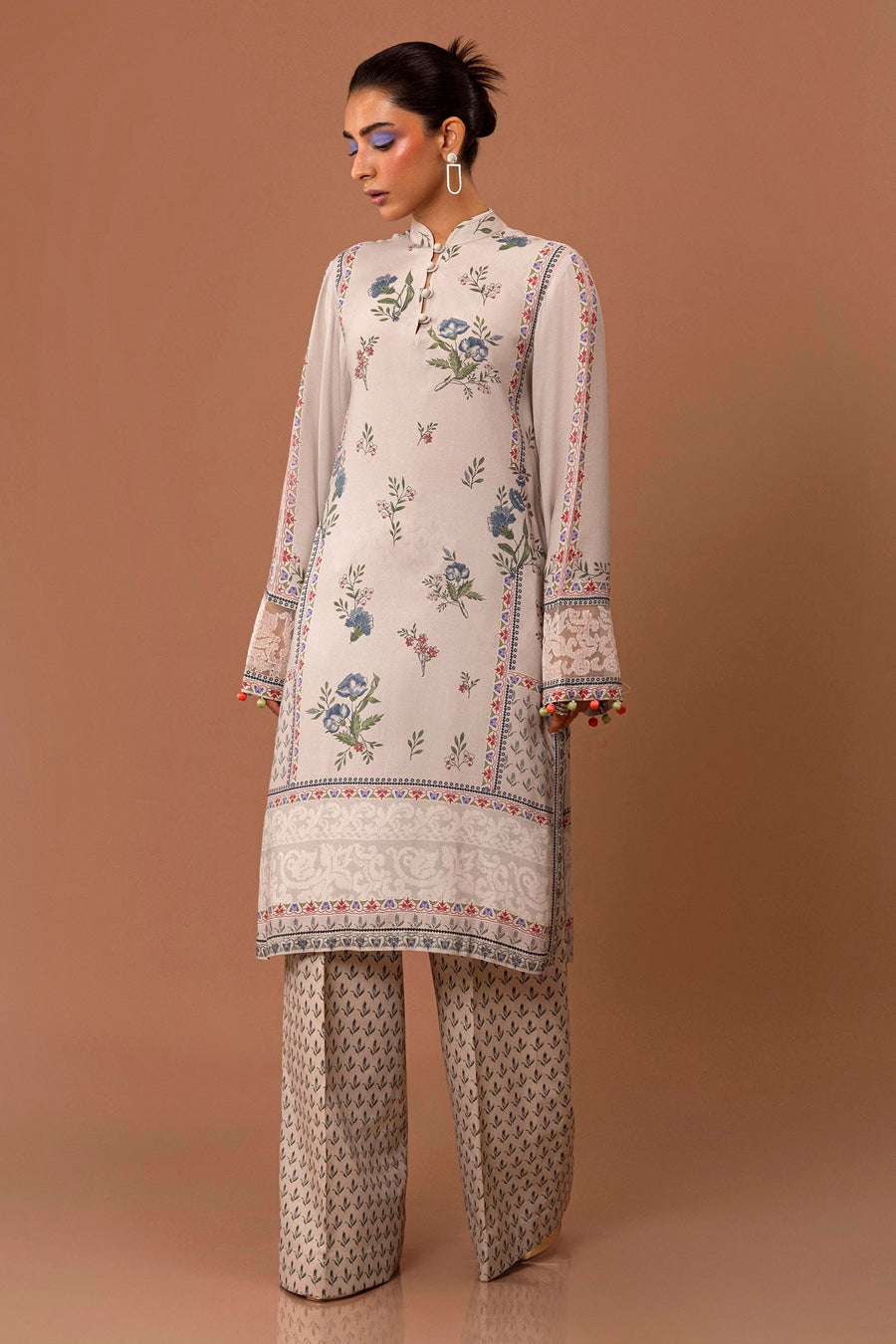 Mahay by Sana Safinaz Embroidered Linen Unstitched 2Pc Suit D-08B