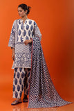 Mahay by Sana Safinaz Embroidered Slub Unstitched 3Pc Suit D-09B