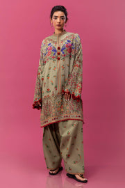 Mahay by Sana Safinaz Digital Printed Linen Unstitched 2Pc Suit D-11B