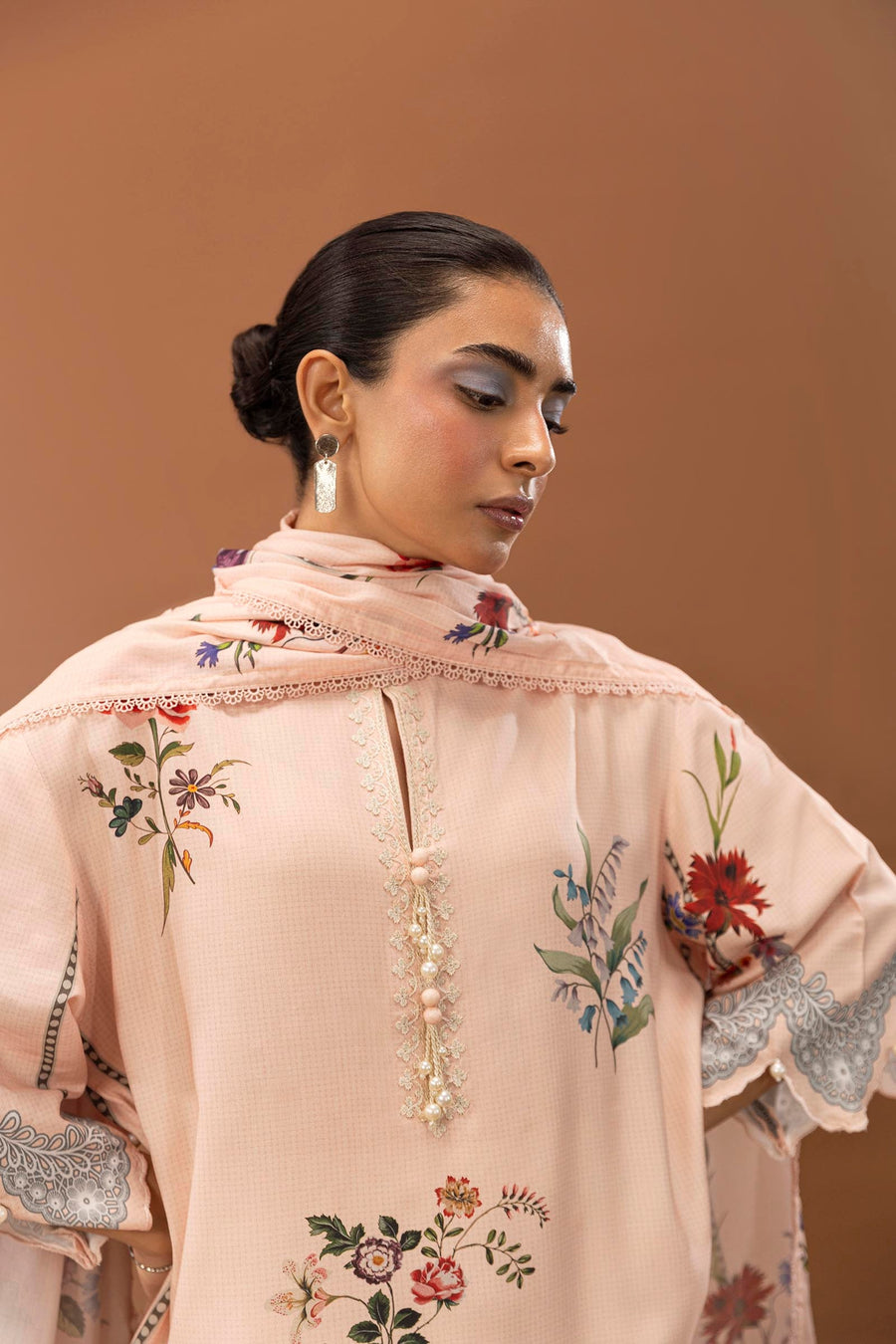 Mahay by Sana Safinaz Embroidered Linen Unstitched 2Pc Suit D-12A