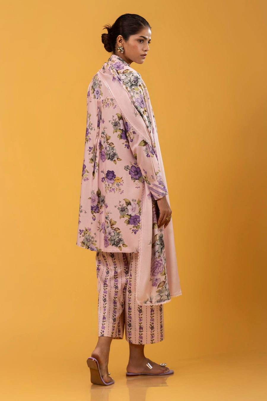 Mahay by Sana Safinaz Digital Printed Linen Unstitched 3Pc Suit D-14B