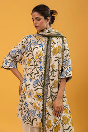 Mahay by Sana Safinaz Rotary Printed Slub Unstitched 2Pc Suit D-17A