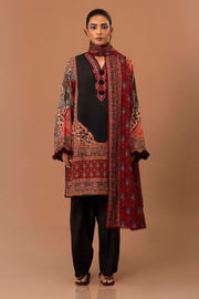 Mahay by Sana Safinaz Embroidered Slub Unstitched 2Pc Suit D-19A