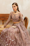 Ramsha Luxury Wedding Embroidered Organza Unstitched 3Pc Suit HA-401