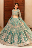 Ramsha Luxury Wedding Embroidered Organza Unstitched 3Pc Suit HA-403