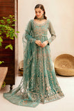 Ramsha Luxury Wedding Embroidered Organza Unstitched 3Pc Suit HA-403