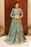 Ramsha Luxury Wedding Embroidered Organza Unstitched 3Pc Suit HA-403