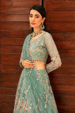 Ramsha Luxury Wedding Embroidered Organza Unstitched 3Pc Suit HA-403