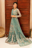 Ramsha Luxury Wedding Embroidered Organza Unstitched 3Pc Suit HA-403