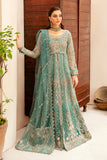 Ramsha Luxury Wedding Embroidered Organza Unstitched 3Pc Suit HA-403