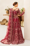 Ramsha Luxury Wedding Embroidered Organza Unstitched 3Pc Suit HA-404