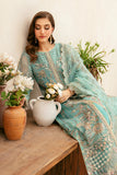 Ramsha Luxury Wedding Embroidered Organza Unstitched 3Pc Suit HA-405