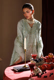 Emaan Adeel Celeste Embroidered Organza Unstitched 3Pc Suit - HALO