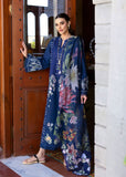 Saira Shakira Bloom Unstitched Lawn 3Pc Suit SS-25-02B HANGING GARDENS