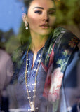 Saira Shakira Bloom Unstitched Lawn 3Pc Suit SS-25-02B HANGING GARDENS